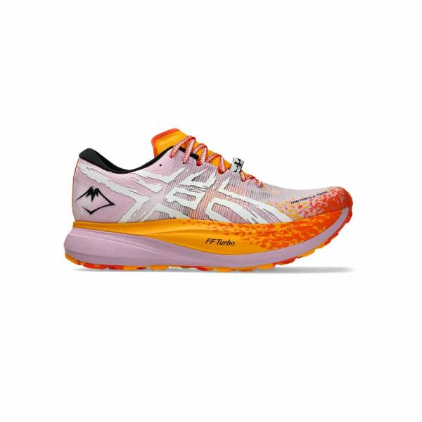 Asics Metafuji Trail - Unisex Trailrunningschuh - LIGHT UBE/PURE AQUA Seitenansicht