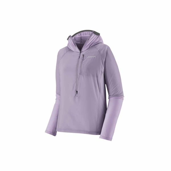 Patagonia Women's Airshed Pro Pullover Concrete Purple