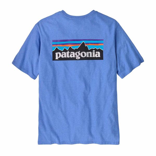 Patagonia M's P-6 Logo Responsibili-Tee Abdunant Blue