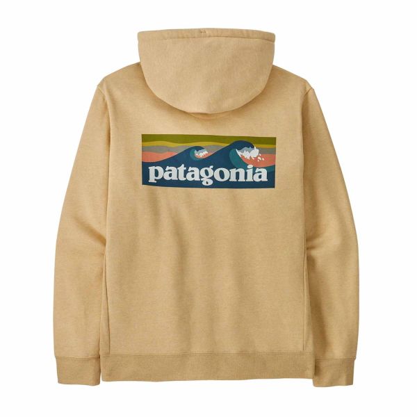 Patagonia Boardshort Logo Uprisal Hoody Beeswax Tan