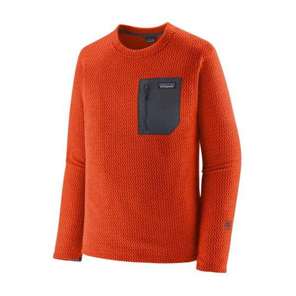 Patagonia M's R1 Air Crew Pollinator Orange