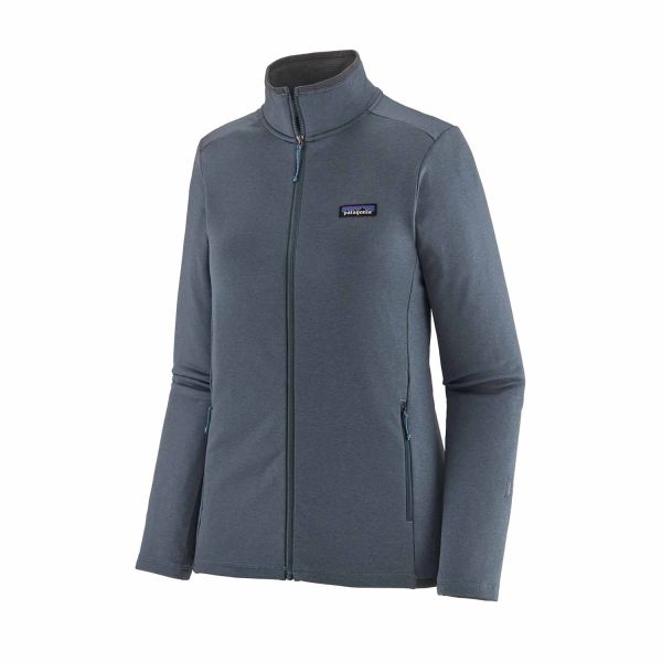 Patagonia Women's R1® Daily Jacket Plume Grey - Light Plume Grey X-Dye
